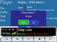 Clear playlist